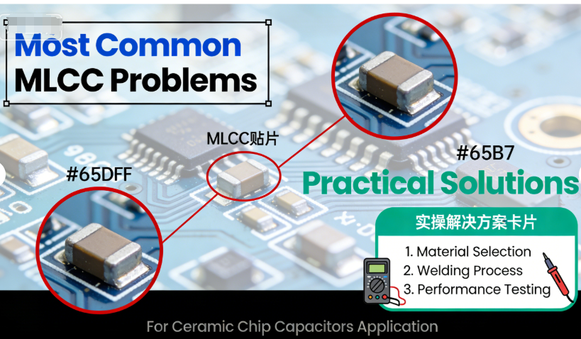 Most Common Problems When Using Ceramic MLCC Chip Capacitors Practical Solutions